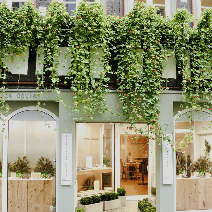 Ladengeschäfts Staubach-Triller Wetzlar von Außen