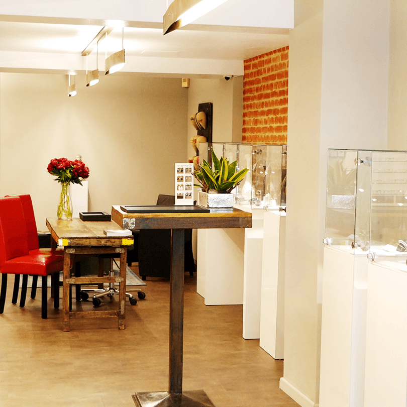 Auslage im Ladengeschäfts Staubach-Triller Wetzlar